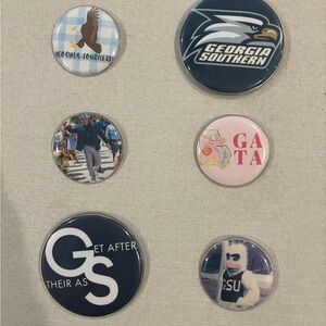 Georgia Southern Button Set